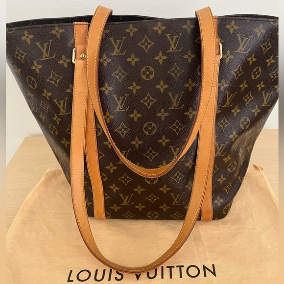 Louis Vuitton Monogram Sac Shopping Tote Large GM EUC Circa 2001 - Picture 5 of 17